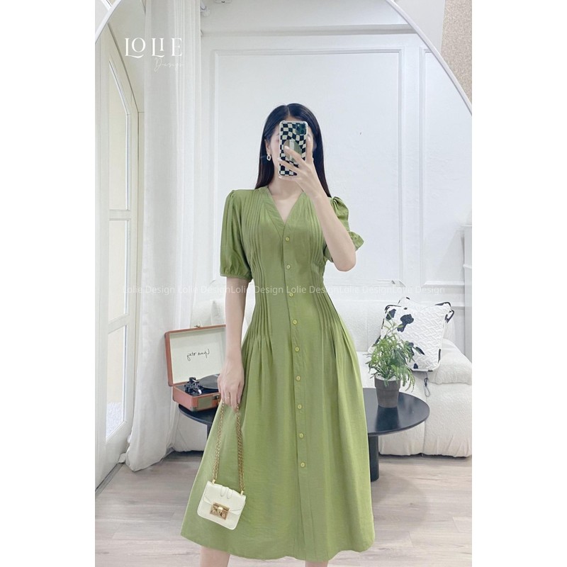 Váy đũi mềm mát, size S, M, có dây cột nơ để chỉnh eo phù hợp, mới 95% 192260