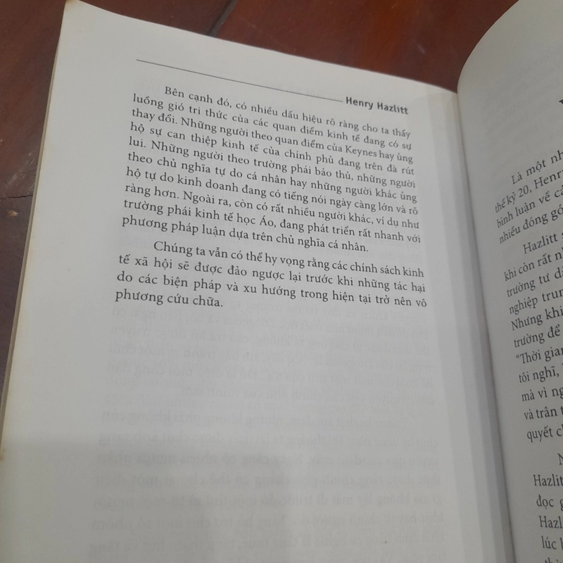 Henry Hazlitt - HIỂU KINH TẾ Q7A MỘT BÀI HỌC 370861