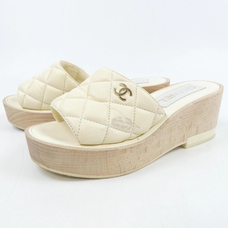 【Mã giảm giá】Giày sandal CHANEL 663444