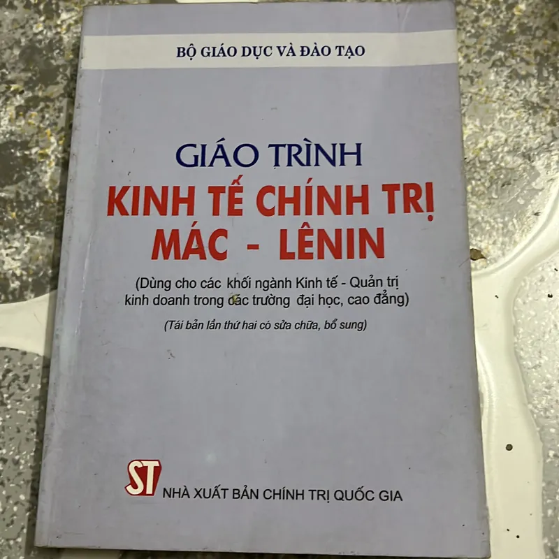Kinh tế chính trị Mác - Lê nin 447801