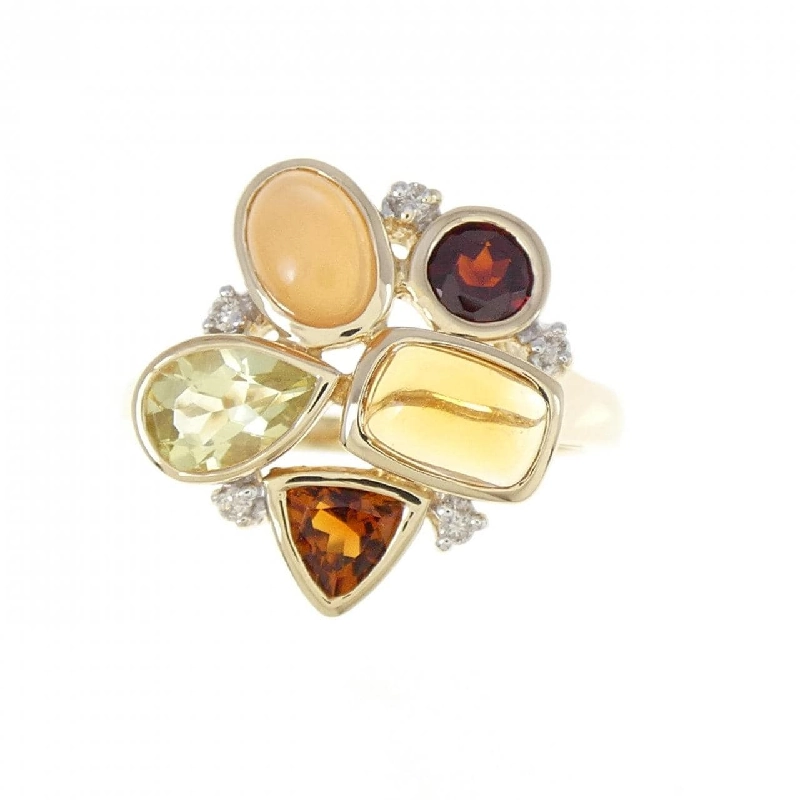 Nhẫn đá màu 14KYG 673077