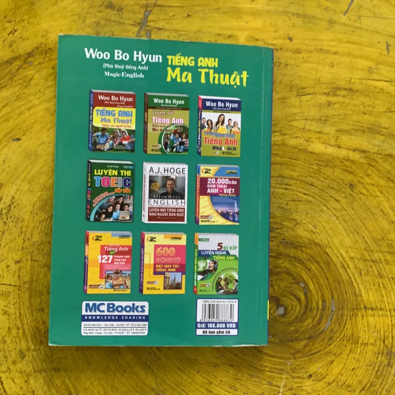 COMBO WOO BO HYUN: TIẾNG ANH MA THUẬT & TỰ HỌC 1000 TỪ TIẾNG ANH CĂN BẢN dành cho người… 1031261