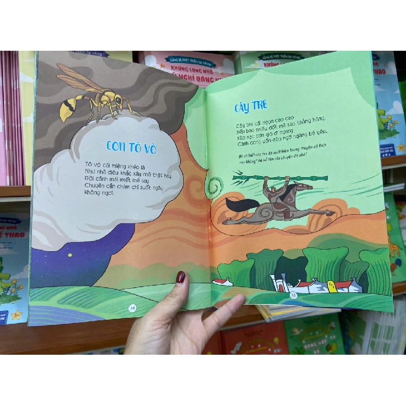 Khu vườn màu xanh - Thơ cho bé tập đọc, kèm sticker 100% 2023 Châu An Khôi TSTK250117 VĂN HỌC 370653
