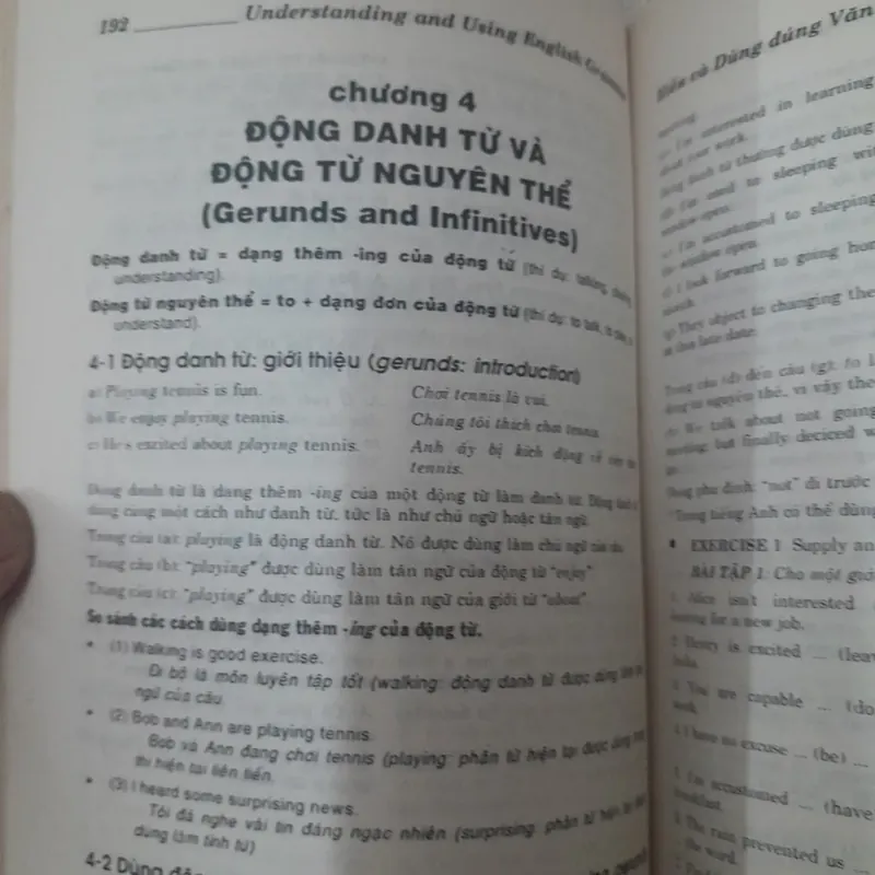 Understanding and using English Grammar. Song ngữ Anh Việt  590173