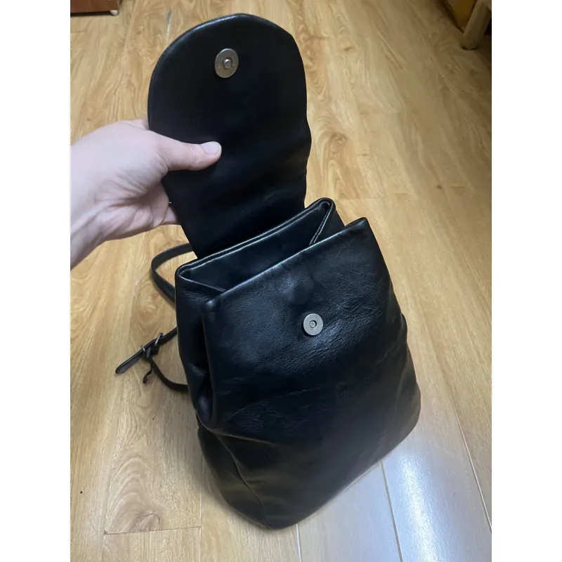 Balo nữ size 22*33*9 da mộc 2hand 934193