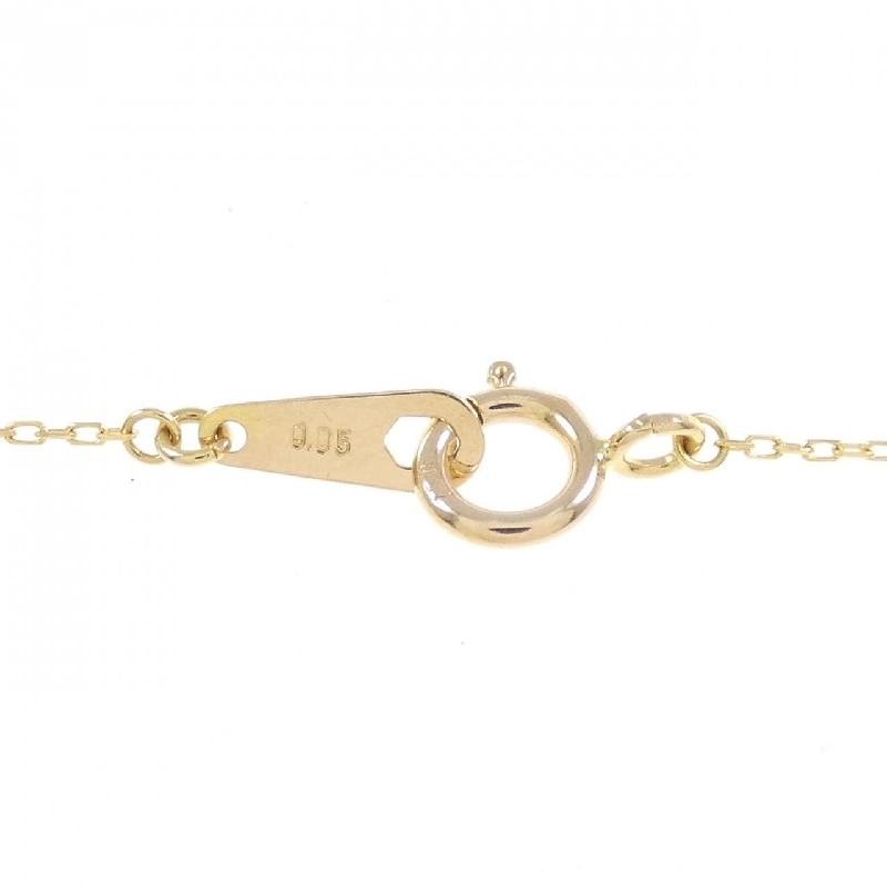 K18PG Dây chuyền trái tim kim cương 0.05CT - Hàng hiệu Authentic 862379