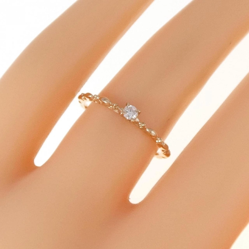 Nhẫn kim cương K18PG 0.07CT 673706