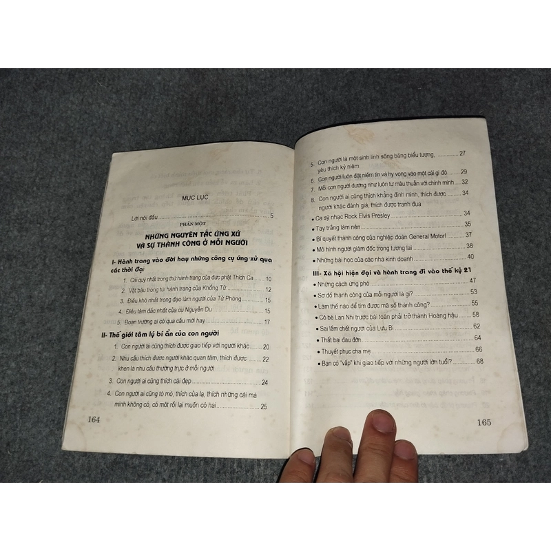 NGHỆ THUẬT ỨNG XỬ VÀ SỰ THÀNH CÔNG CỦA MỖI NGƯỜI 472281