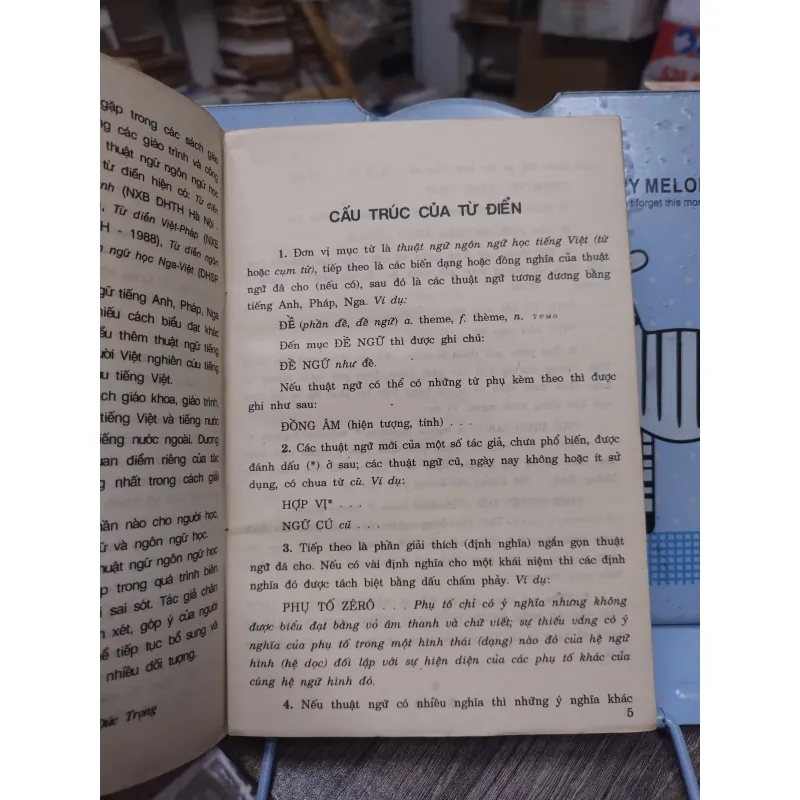 Sách: Từ điển giải thích thuật ngữ ngôn ngữ học - TG: Lê Đức Trọng (A3) 735817