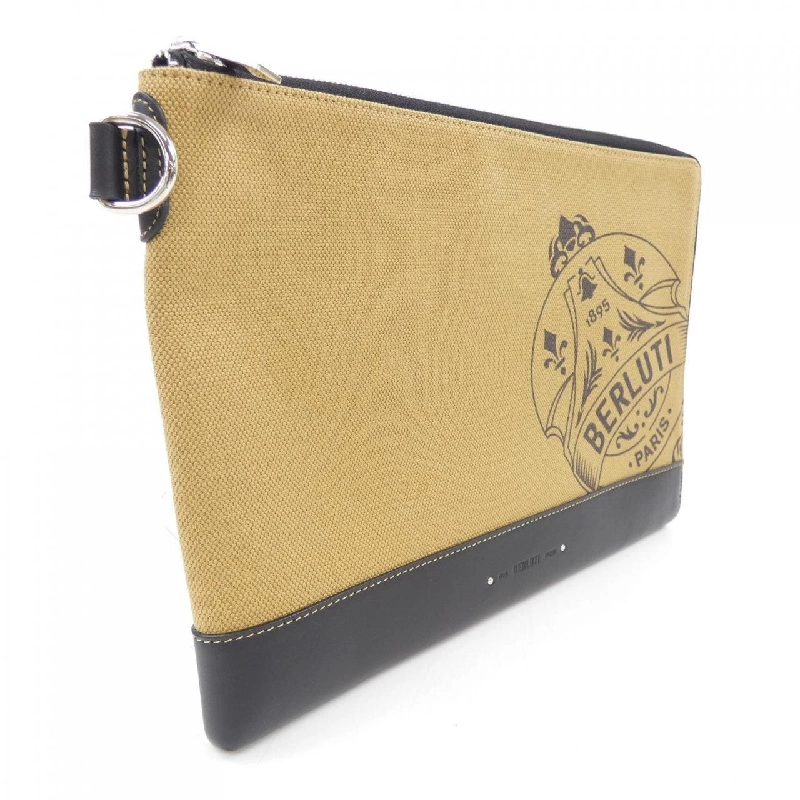 Berluti ニノGMロッジキャンバスクラッチ BAG - Hàng hiệu Authentic 902559
