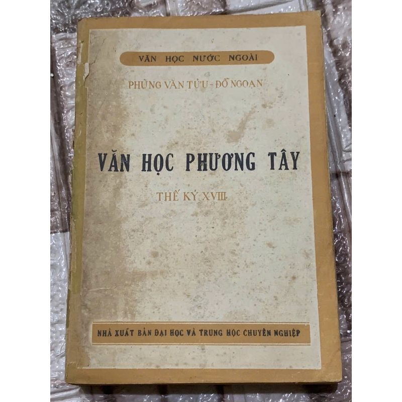 VĂN HỌC PHƯƠNG TÂY THẾ KỶ 18 _ĐỖ NGOẠN, PHÙNG VĂN TỬU 539910