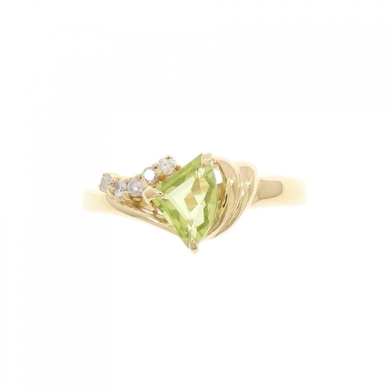 Nhẫn Peridot K18YG 672940