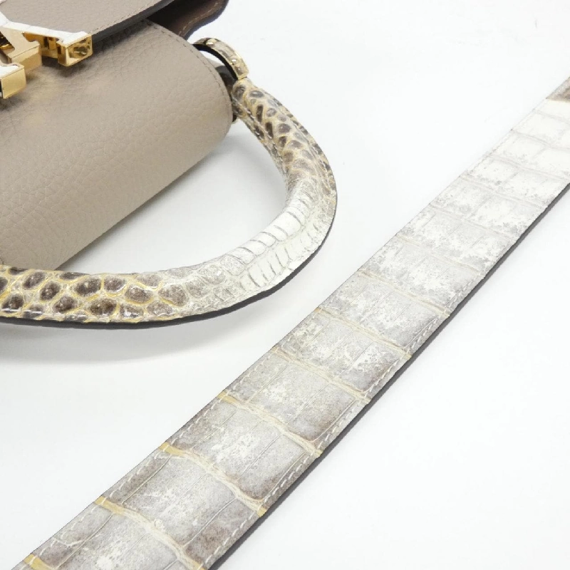 Túi xách Louis Vuitton Capucines BB da kỳ lạ 618932