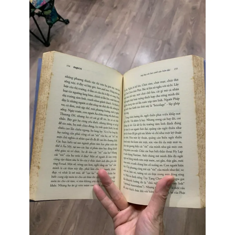 Chuyện Trò- Tác giả : Cao Huy Thuần- Sách lưu kho, giấy xốp có ố (STB/TSHatCai) 587566