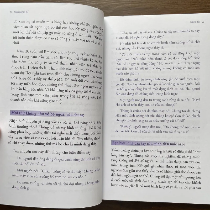 Cuốn sách hoàn hảo về ngôn ngữ cơ thể - Allan & Barbara Pease 970527