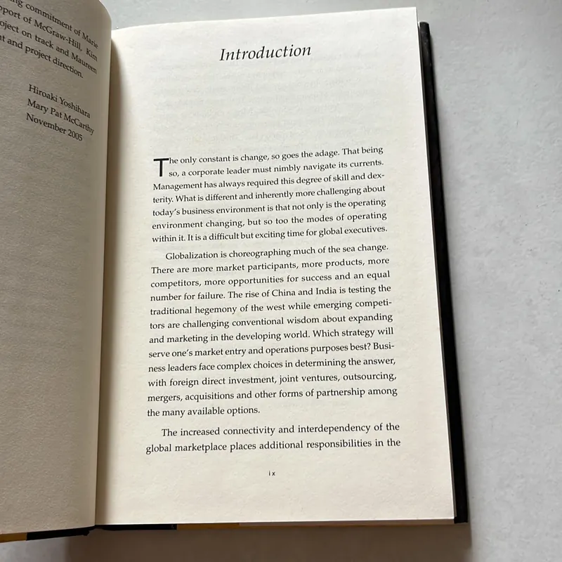 Designed to win - Strategies for building a thriving global business 673883