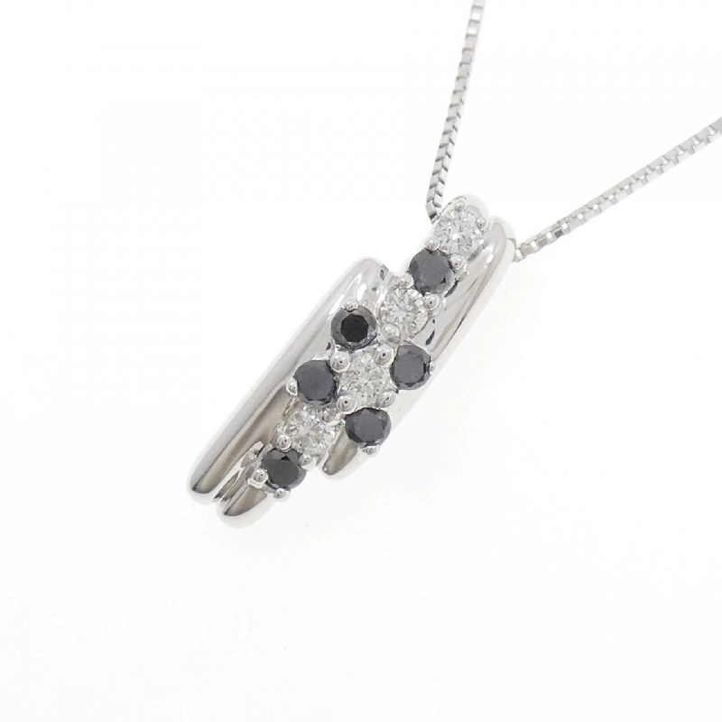 K18WG Dây chuyền kim cương 0.25CT - Hàng hiệu Chính hãng 860196