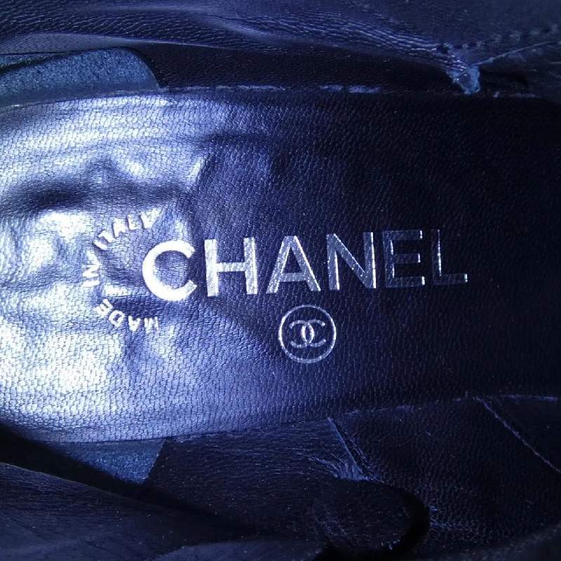 Chanel CHANEL Turn Lock G31204X47535 Boots - Hàng hiệu Authentic 829341