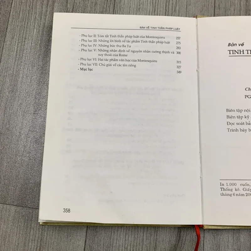 Bàn về tinh thần pháp luật - montesquieu. 7a3 783487