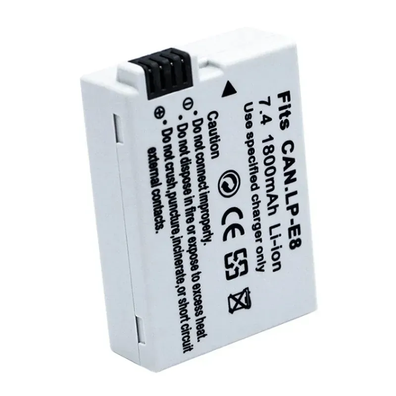 PIN MÁY ẢNH CANON LP-E8 (LP E8) 7.4V CHO CANON EOS 550D, 600D, 650D, 700D 711414