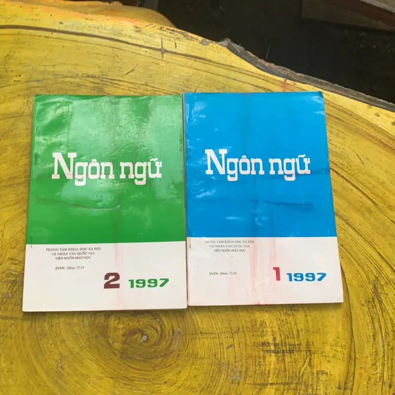 NGÔN NGỮ - TẠP CHÍ NGÔN NGỮ SỐ 1,2 NĂM 1997 753492