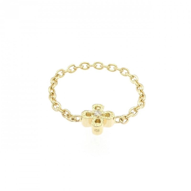 Nhẫn hồng ngọc kim cương K18YG 0.01CT - Hàng hiệu Authentic 848051