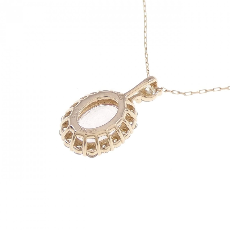 K18PG Morganite Necklace 0.80CT - Hàng hiệu Authentic 861745