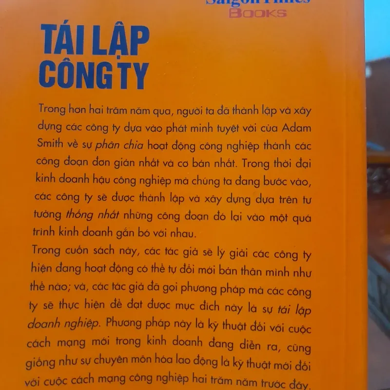 Michael Hammer và James Champy - TÁI LẬP CÔNG TY 731428