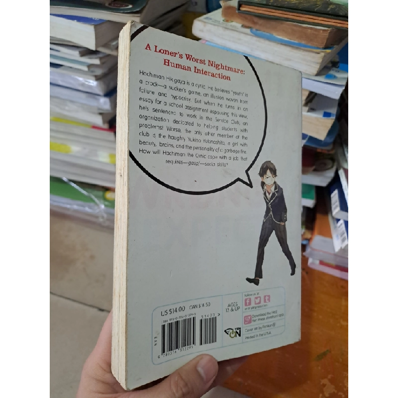 My youthe Romantic comedy is wrong, as i expected tập 1 mới 80% ố vàng HCM0808 Sách ngoại văn 527163