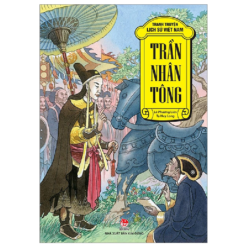 Tranh Truyện Lịch Sử Việt Nam - Trần Nhân Tông - Tạ Huy Long, Lê Phương Liên (Mới 100%) Truyện thiếu nhi, NXB Kim Đồng - SÁCH ĐẠI HỌC 482739