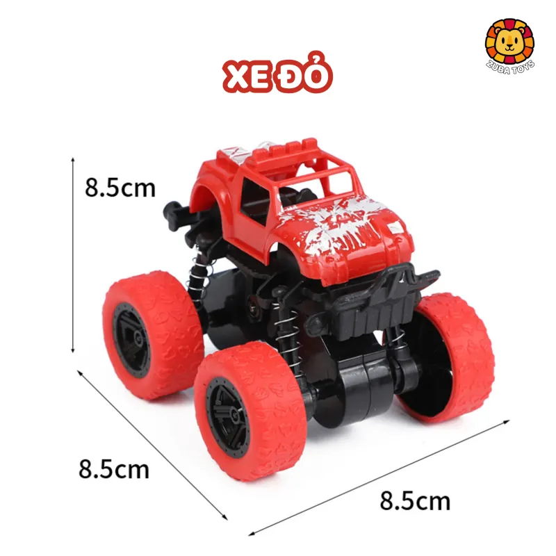 Đồ Chơi Xe Ô Tô Địa Hình Quán Tính Zuba Toys - Dẫn Động 4 Bánh Siêu Khỏe, Xe Trớn Offroad 1007257