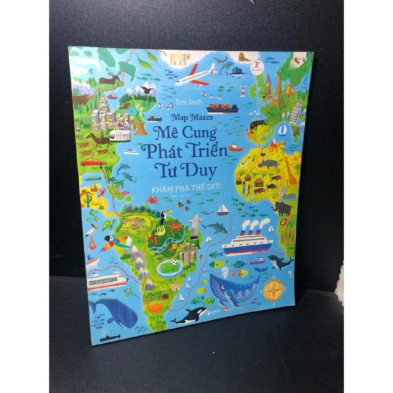 (TẶNG BOOKMARK) Map mazes mê cung Phát triển tư duy khám phá thế giới 2019 Sam smith mới 85% bẩn nhẹ RBK0311 937653