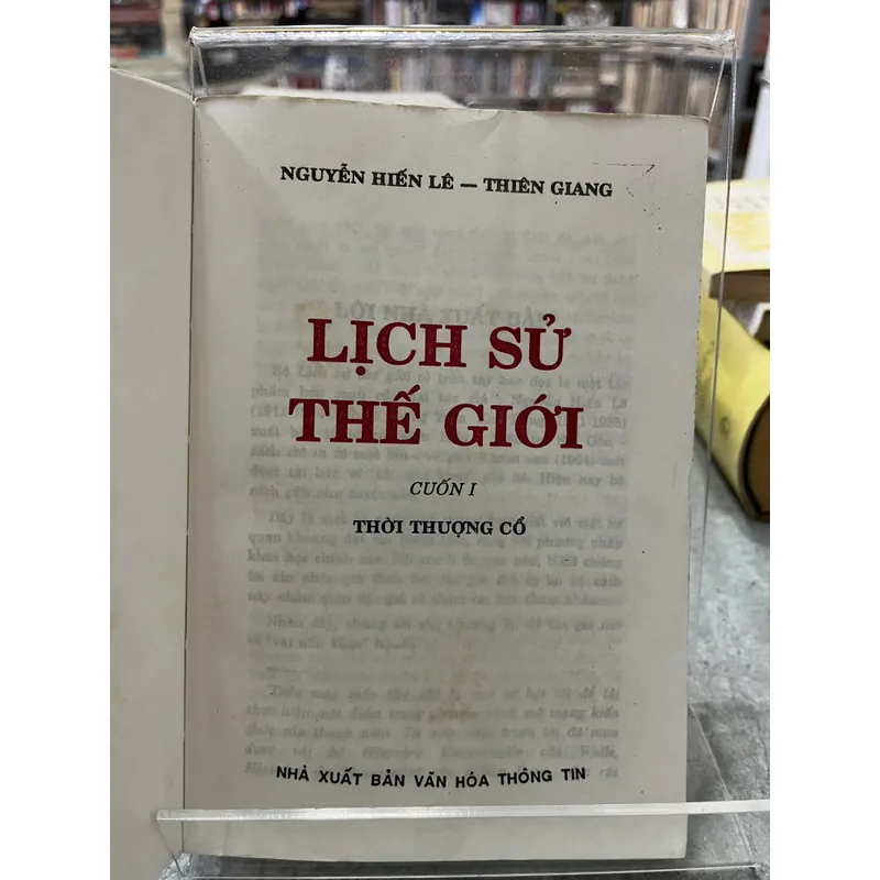 LỊCH SỬ THẾ GIỚI - NGUYỄN HIẾN LÊ & THIÊN GIANG 738174