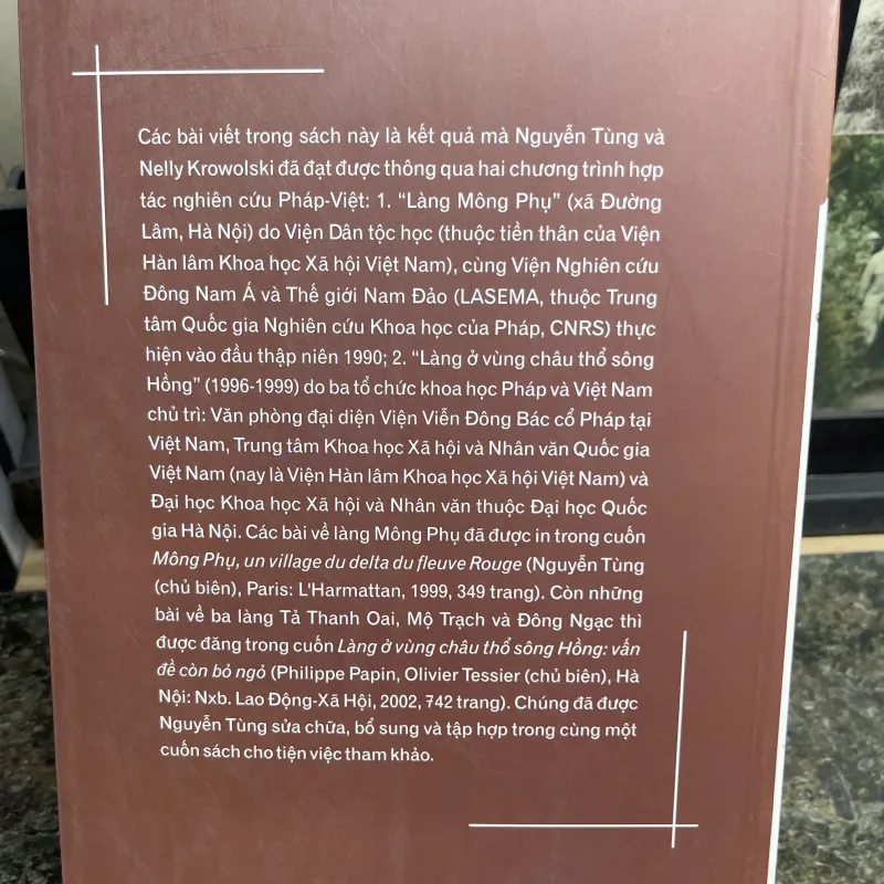 Làng mạc ở châu thổ sông Hồng Nguyễn Tùng Nelly Krowolski 751901