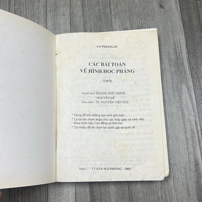 Các bài toán về hình học phẳng. 2b3 527719