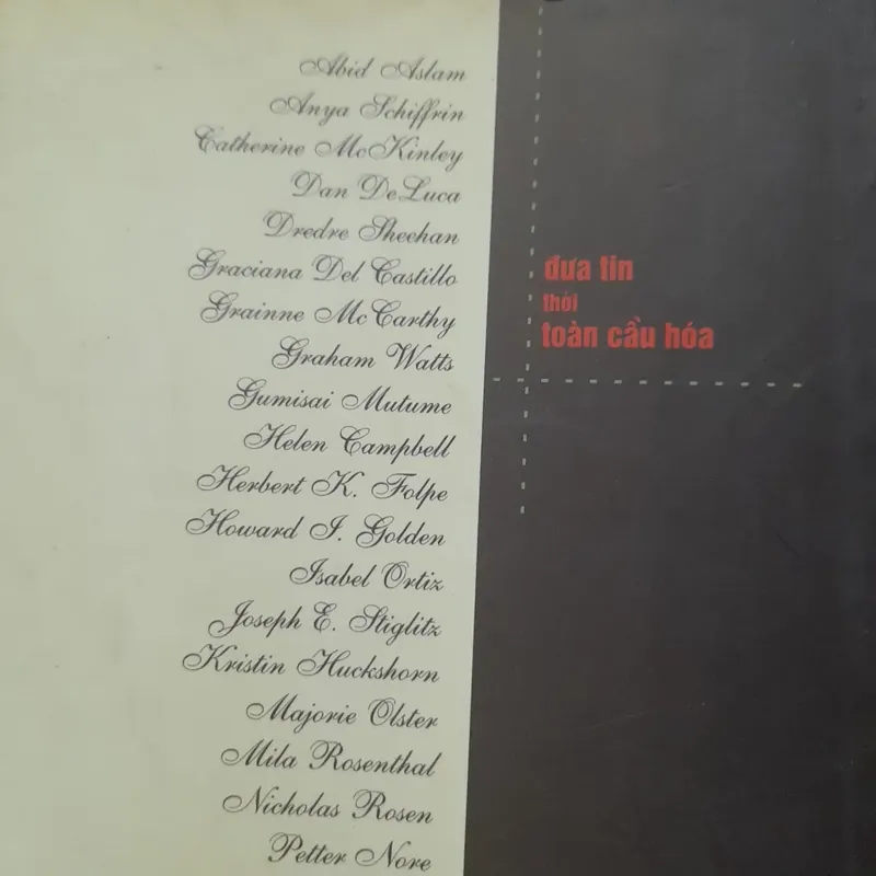 ĐƯA TIN THỜI TOÀN CẦU HÓA (sổ tay phóng viên kinh tế) 722444