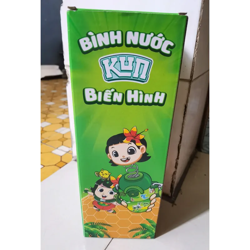 [Bình nước học sinh] Bình nước Kun biến hình năng động - KM sữa kun 1002797