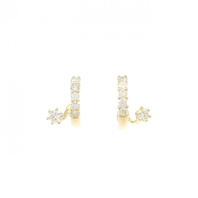 K18YG Bông tai kim cương 0.40CT - Hàng hiệu Chính hãng 869571