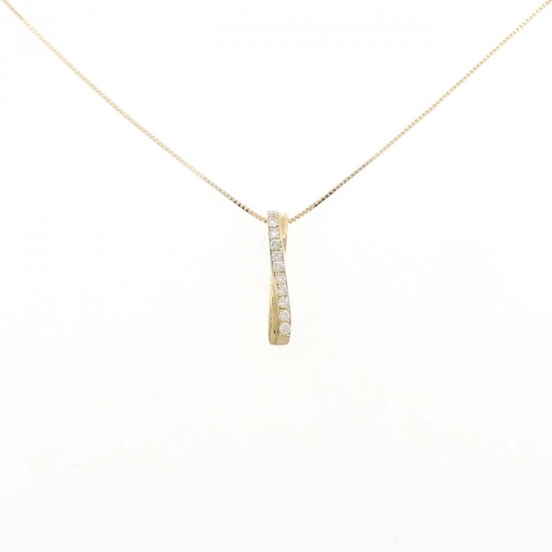 K18YG Dây chuyền kim cương 0.15CT - Hàng hiệu Chính hãng 862848