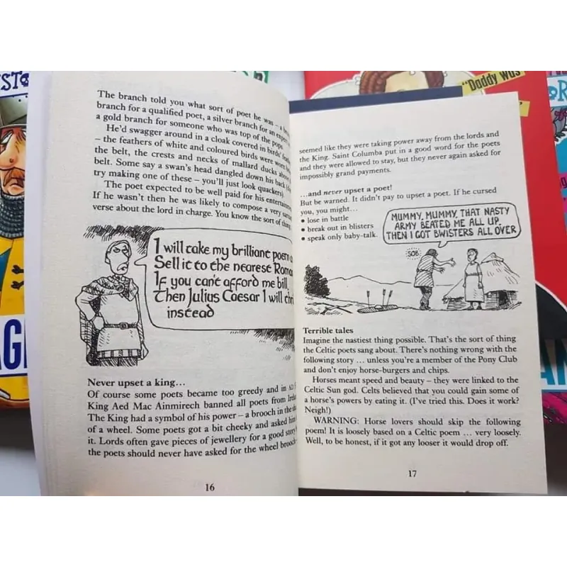 Horrible Histories Blood Curdling - 20 quyển - Bản in - No box 759582