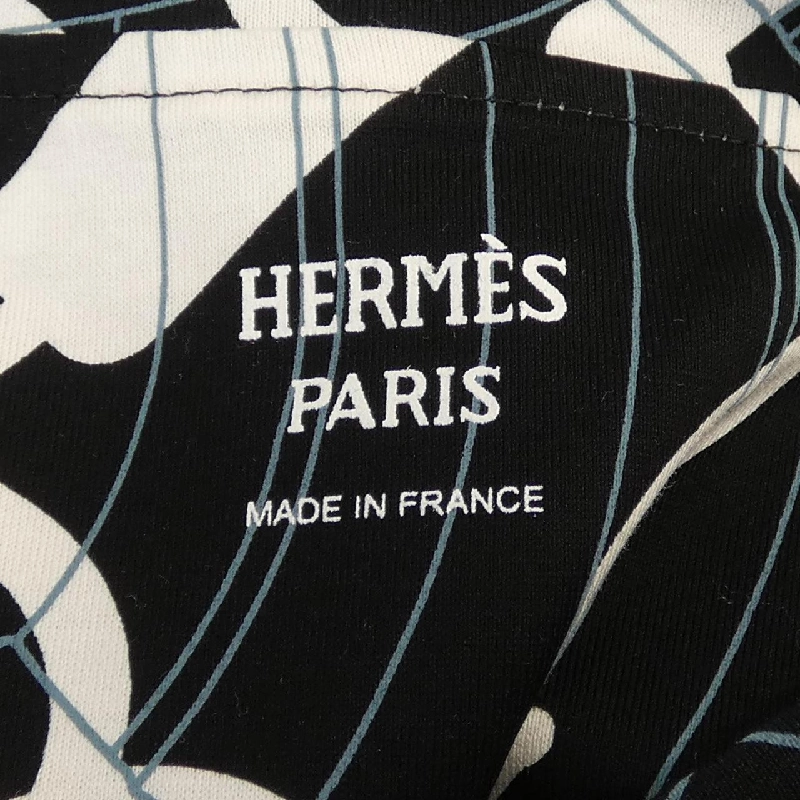 Áo thun HERMES MORS A JOUETS DETOURE TATOO 4H4630DD - Hàng hiệu Chính hãng 824622