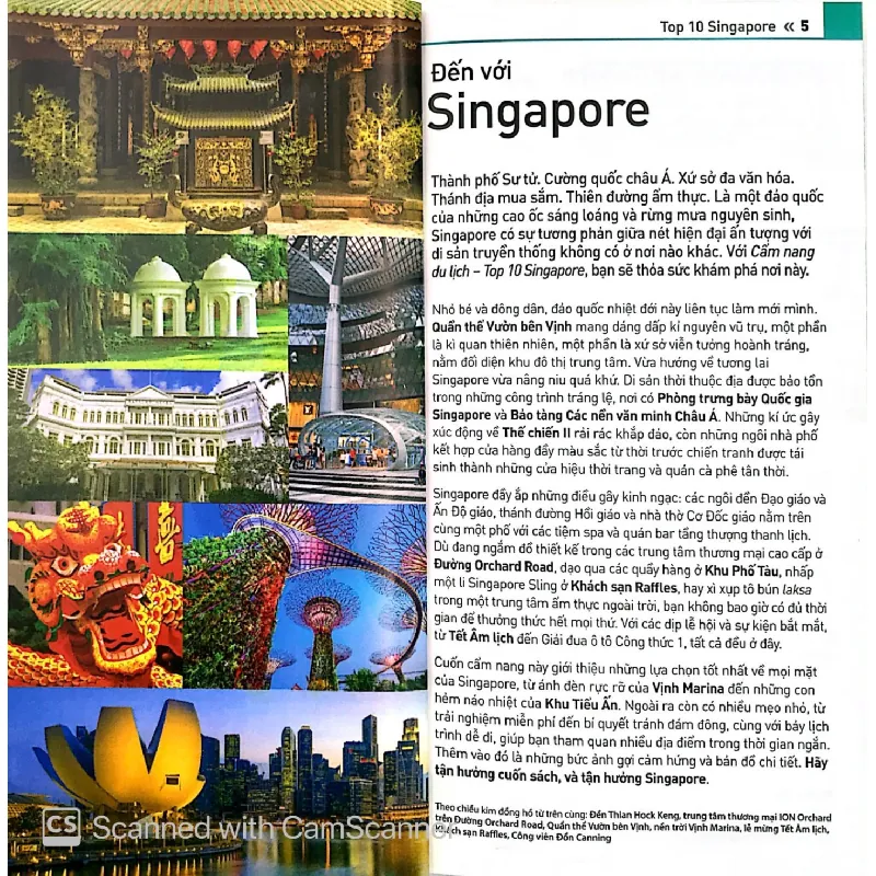 Cẩm Nang Du Lịch - Top 10 Singapore - DK 689986
