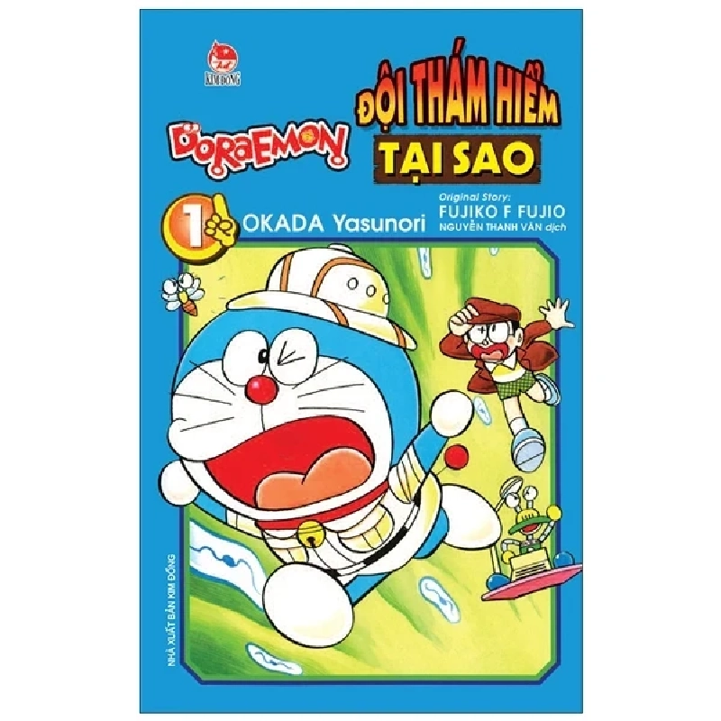 Doraemon - Đội Thám Hiểm Tại Sao - Tập 1 - Fujiko F Fujio, Okada Yasunori (Mới 100%) Truyện tranh, NXB Kim Đồng - SÁCH ĐẠI HỌC 487475
