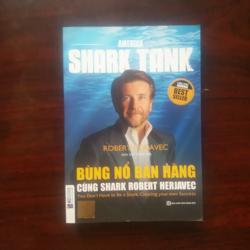 [Sách Doanh Nhân] Bùng Nổ Bán Hàng Cùng Shark (Robert Herjavec) - Shark Tank 976429