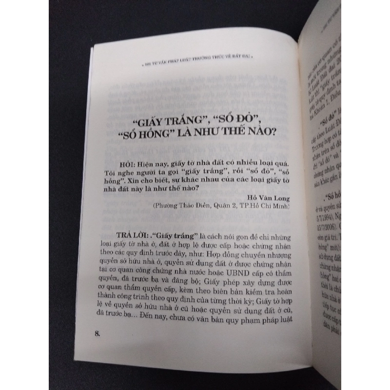 101 tư vấn pháp luật thường thức về đất đai mới 80% ẫm 2019 HCM1906 Luật gia Nguyễn Văn Khôi SÁCH GIÁO TRÌNH, CHUYÊN MÔN 915985