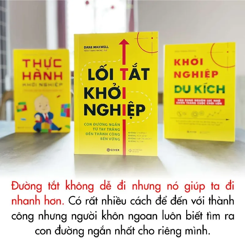 Lối Tắt Khởi Nghiệp - TRẦN THANH PHONG - GIVER BOOKS - MARKETING KINH DOANH 595452