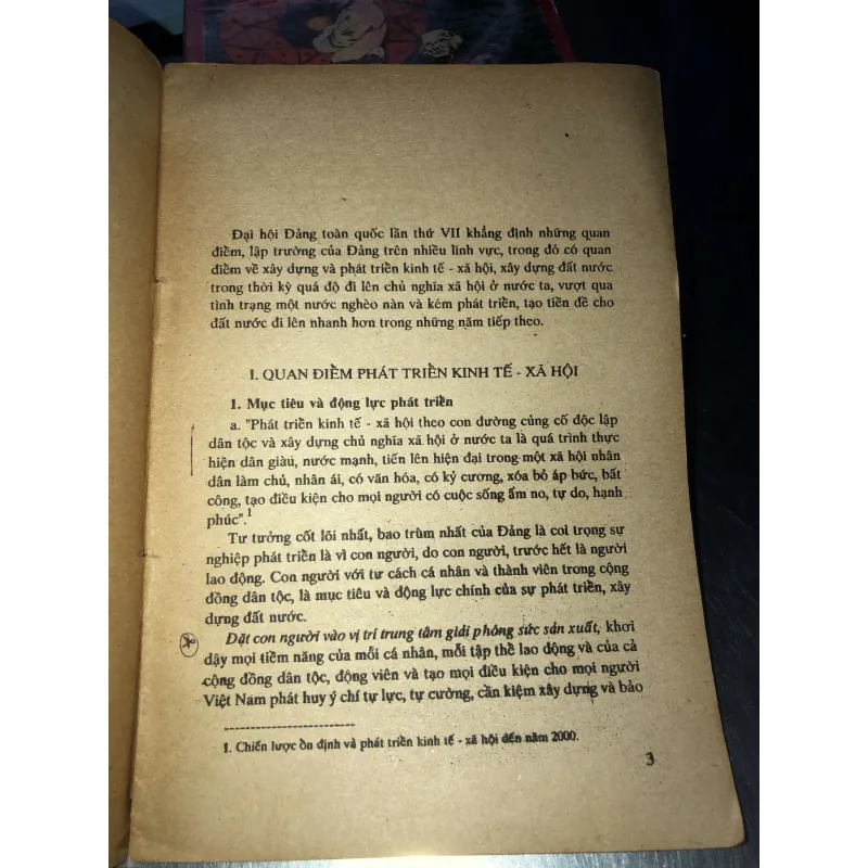 Quan điểm và mục tiêu phát triển kinh tế xã hội  991291