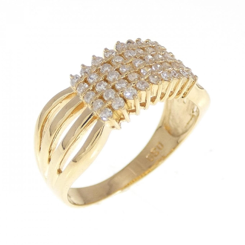 Nhẫn kim cương K18YG 0.30CT - Hàng hiệu chính hãng 855792