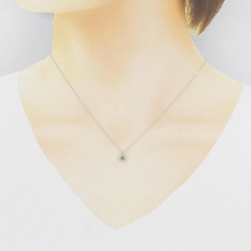 PT Emerald Necklace 0.05CT - Hàng hiệu Authentic 861010