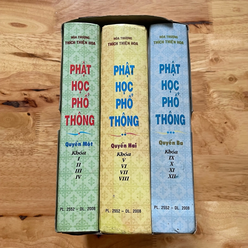 II Trọn Bộ 3 Cuốn: Phật Học Phổ Thông - HT Thích Thiện Hoa - 2008 493816